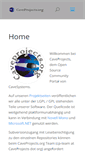 Mobile Screenshot of caveprojects.org